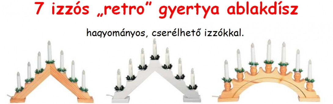 Karácsonyi ablakdíszek