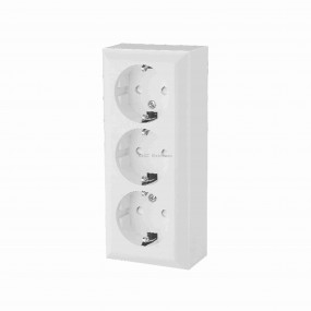 Business Line IP20 3 férõhelyes földelt aljzat