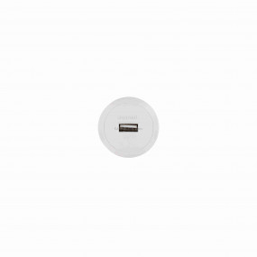USB-s csatlakozódugó 1,5A - 5V, fehér USB-s csatlakozódugó 1,5A - 5V, fehér