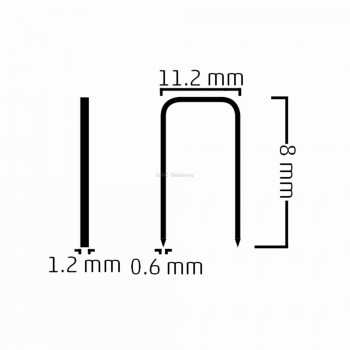 HOTECHE Tűzőgépkapocs