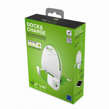 Q2 power Mobiltartó és töltő "Dock&Charge Euro Micro USB" Q2 power Mobiltartó és töltő "Dock&Charge Euro Micro USB"