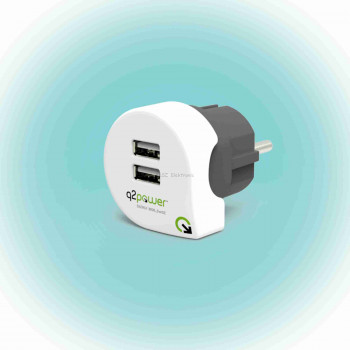 Q2 power Dupla USB töltő "Dual USB Charger 2.4A Europe" Q2 power Dupla USB töltő "Dual USB Charger 2.4A Europe"