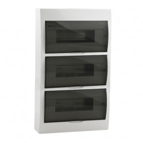 DB312S 3x12P/SMD falon kívüli kiselosztó doboz