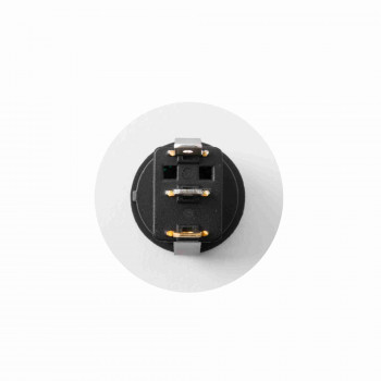 Világítós billenőkapcsoló, 12V, 1ák, zöld