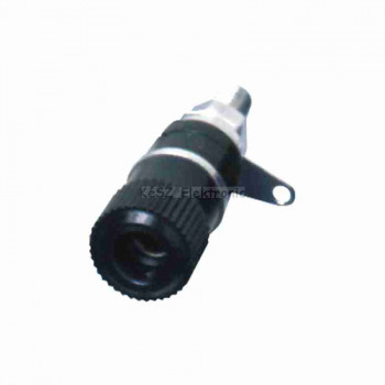 Banánaljzat, fekete, forrasztható