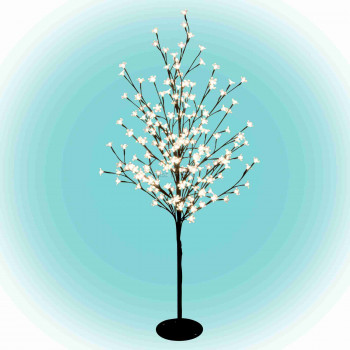 LED-es cseresznyefa dekoráció, 1,5 m, 230V