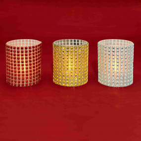 LED-es gyöngydekorációs mécses