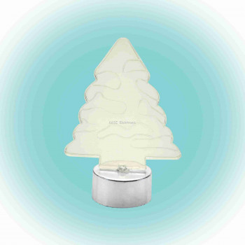 LED-es asztali dísz, fenyőfa