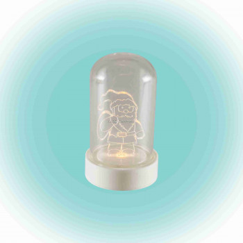 LED-es asztali dísz, Mikulás
