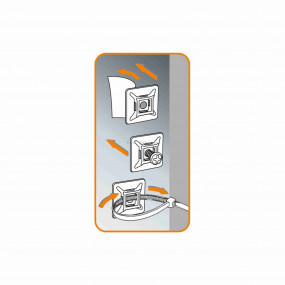 Kábelkötegelő talp Kábelkötegelő talp