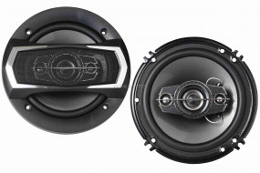 Autóhangszóró-pár, 165 mm, 2 utas, 4 ohm, 200 W Autóhangszóró-pár, 165 mm, 2 utas, 4 ohm, 200 W