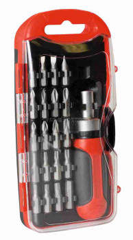 Csavarhúzókészlet, racsnis, 21 db-os Csavarhúzókészlet, racsnis, 21 db-os