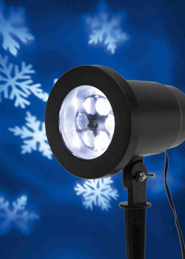 LED projektor, hópehely fényeffekt