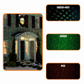 Lézerprojektor, mozgófényű