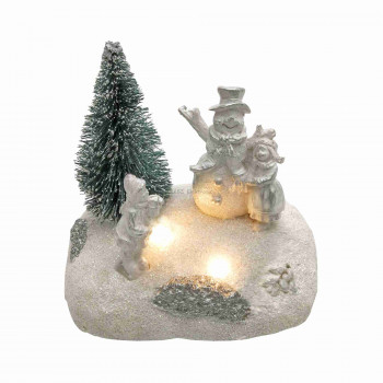 LEDes karácsonyi asztali dísz