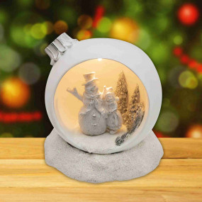 LEDes karácsonyi asztali dísz