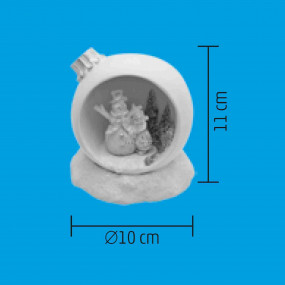 LEDes karácsonyi asztali dísz