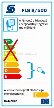 Halogén fényvető, állványos, 2x400 W