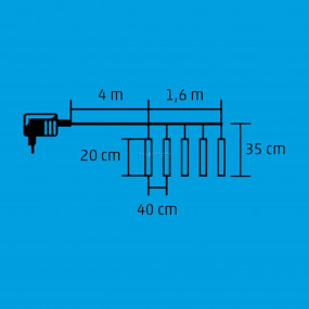 LED-es jégcsap fényfüggöny LED-es jégcsap fényfüggöny