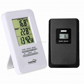 Vezeték nélküli külső-belső hőmérő ébresztőórával