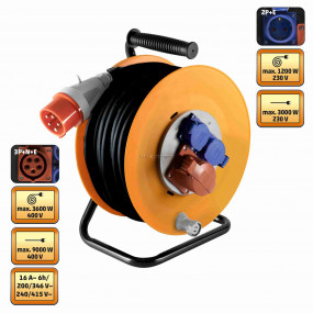 Kültéri kábeldob 2x230 V