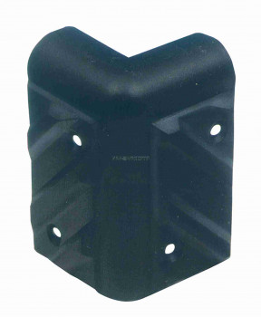 Hangfalsarok, müanyag, 54 x 54 x 81 mm