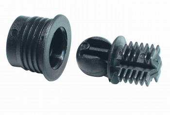 Előlap tarto csap+hüvely, 12 db / csomag