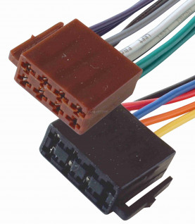 ISO csatlakozópár autórádióhoz,