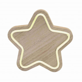 Fa asztali dísz, csillag Fa asztali dísz, csillag