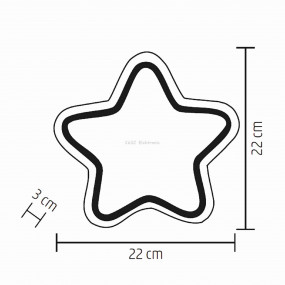 Fa asztali dísz, csillag Fa asztali dísz, csillag