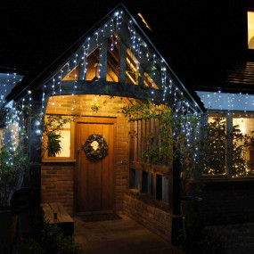 LED-es jégcsap fényfüggöny