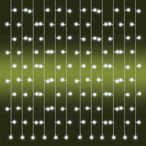 LED-es jégcsap fényfüggöny, 2x1m, IP44, 230V LED-es jégcsap fényfüggöny, 2x1m, IP44, 230V