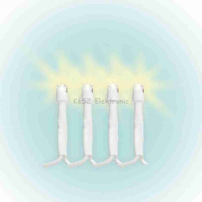 LED-es jégcsap fényfüggöny, sziporkázó, 5m, IP44, 230V