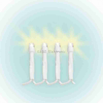 LED-es jégcsap fényfüggöny, sziporkázó, 5m, IP44, 230V