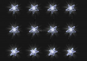 LED-es fényfüggöny, csillag, 1,5x1m, 230V