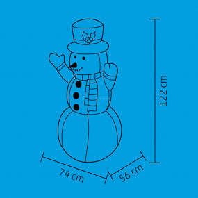 Felfújható hóember