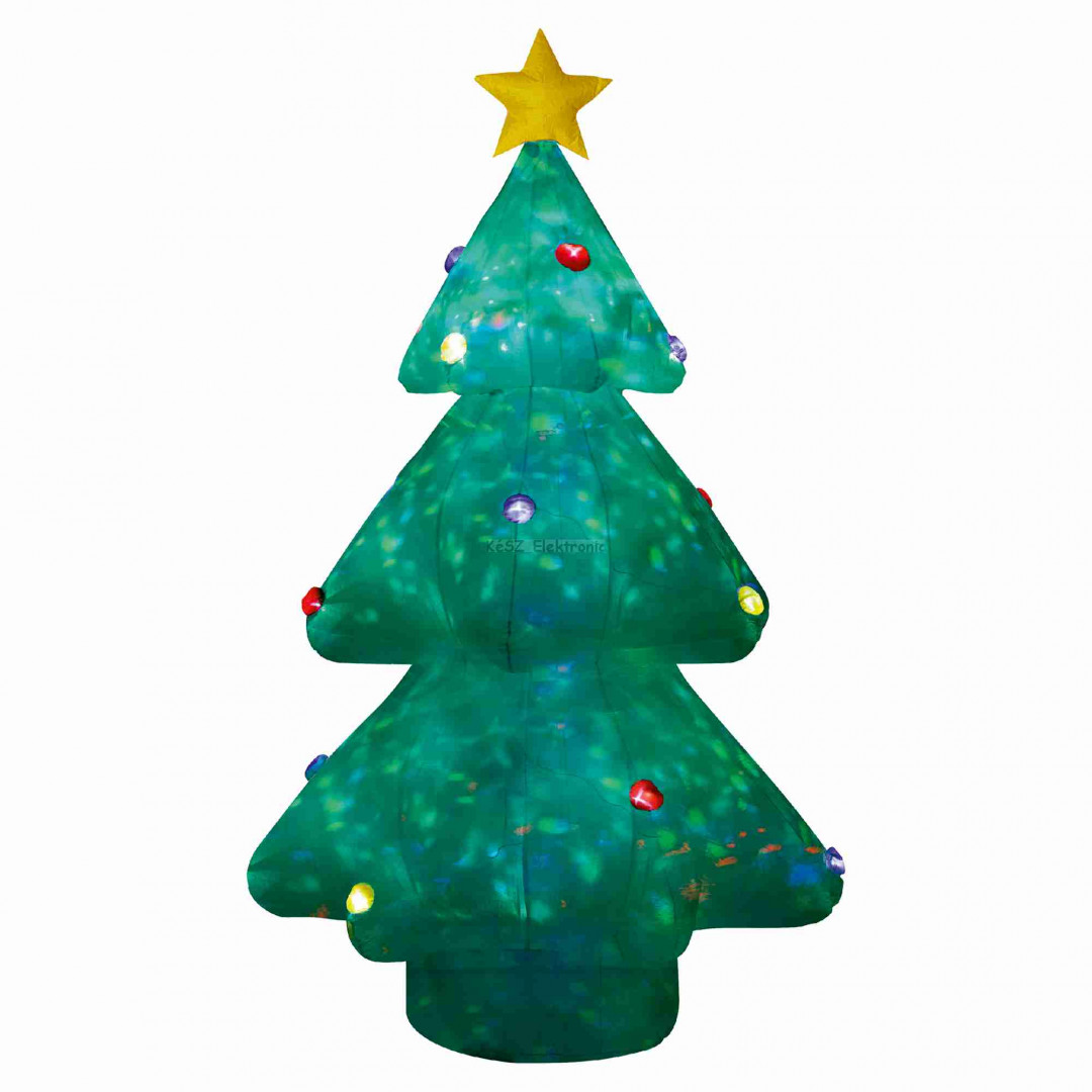 Felfújható karácsonyfa