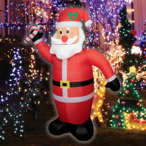 Felfújható Mikulás