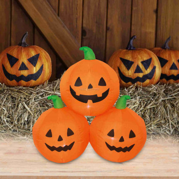 Felfújható Halloween tökrakás Felfújható Halloween tökrakás