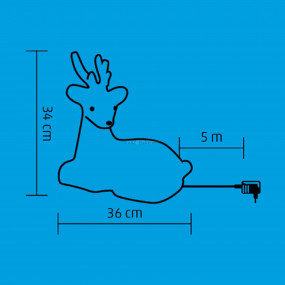 LED-es rénszarvas dekoráció LED-es rénszarvas dekoráció