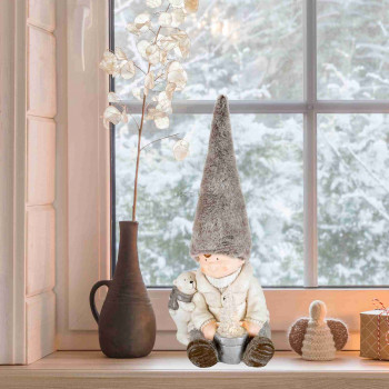 Kerámia-plüss dekoráció