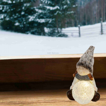 Kerámia-plüss dekoráció