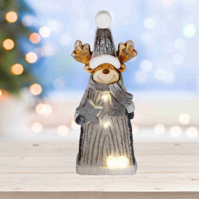 LED-es kerámia figura LED-es kerámia figura