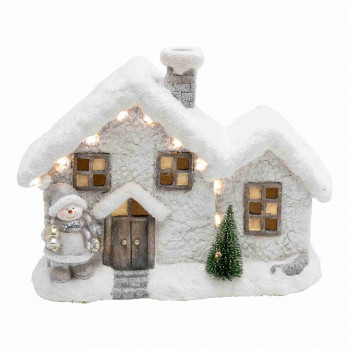 LED-es kerámia figura