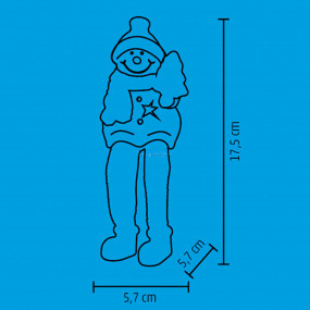 LED-es kerámia-plüss figura LED-es kerámia-plüss figura