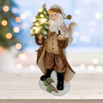 LED-es kerámia figura