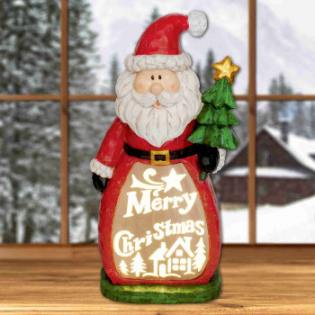 LED-es kerámia figura