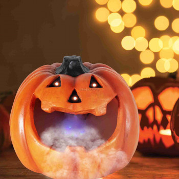 LED-es, hidegpárás Halloween tök
