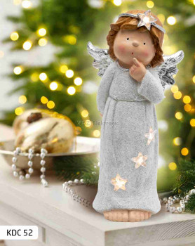 LED-es kerámia figura