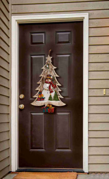 Optikai szálas ajtódísz